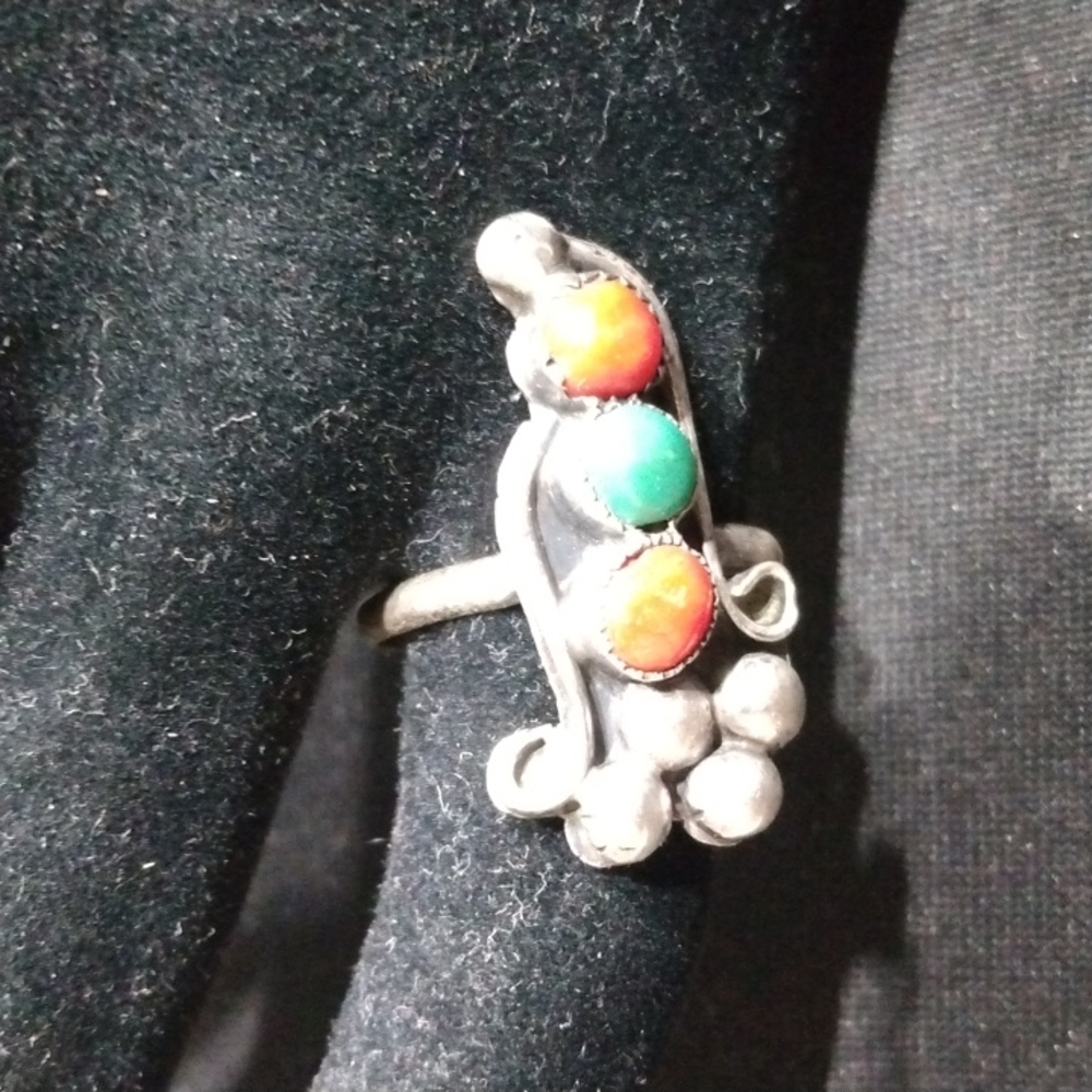 Native American Style Ring - Picture 2 of 4
